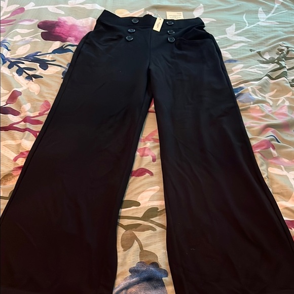 Max Studio wide leg high waist sailor pant - Picture 1 of 11